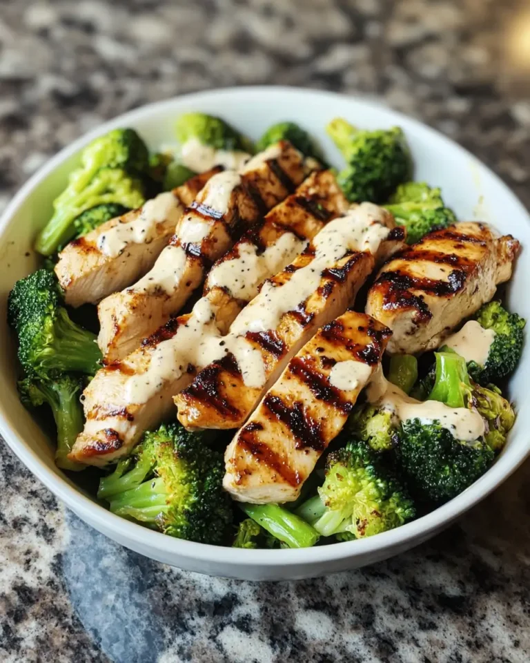 Savor the Flavor: Grilled Chicken & Broccoli Bowls with Creamy Garlic Sauce 4 Savor the Flavor: Grilled Chicken & Broccoli Bowls with Creamy Garlic Sauce - Featured Image