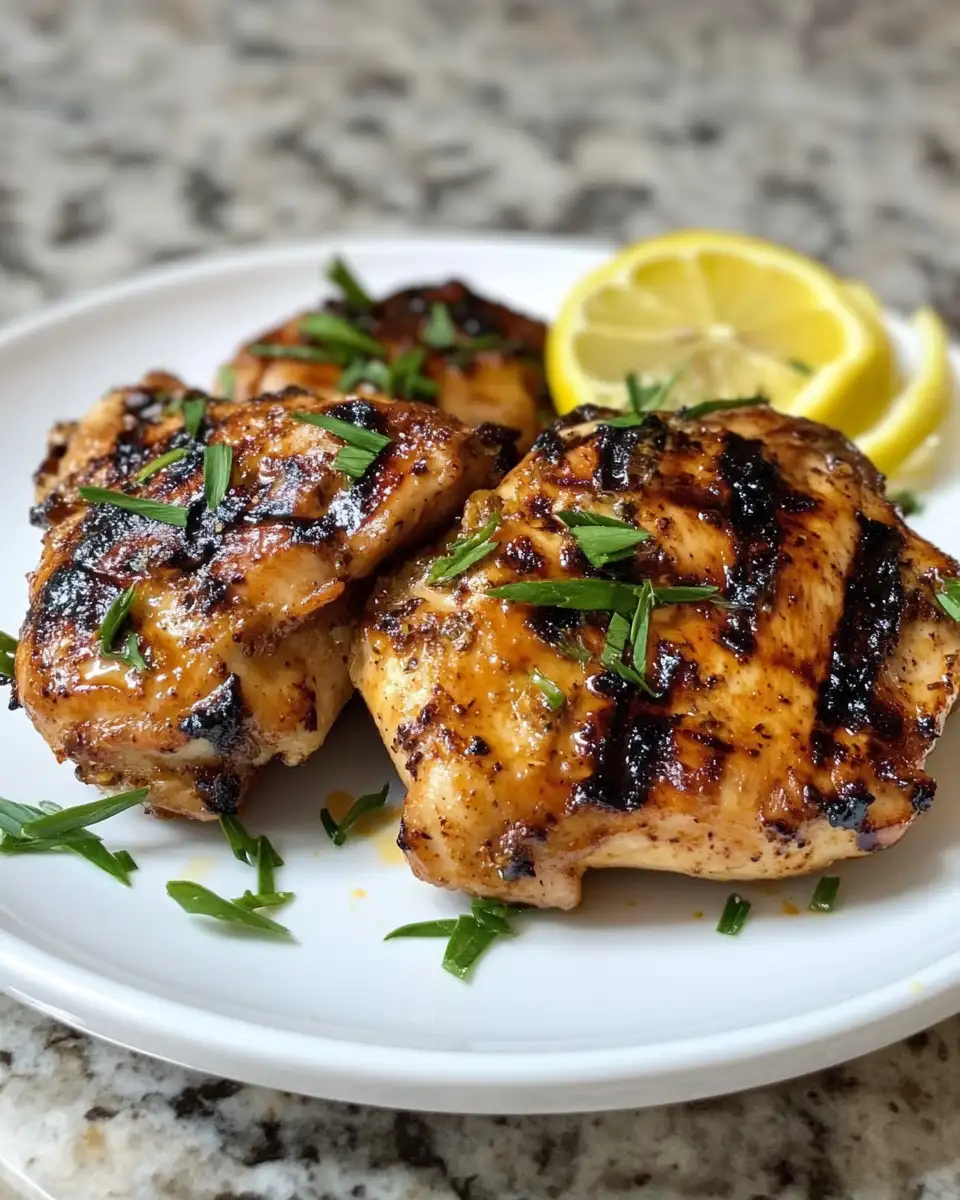 Zesty Grilled Lemongrass Chicken: A Flavorful Twist on a Classic Dish 6 Final dish - Zesty Grilled Lemongrass Chicken: A Flavorful Twist on a Classic Dish