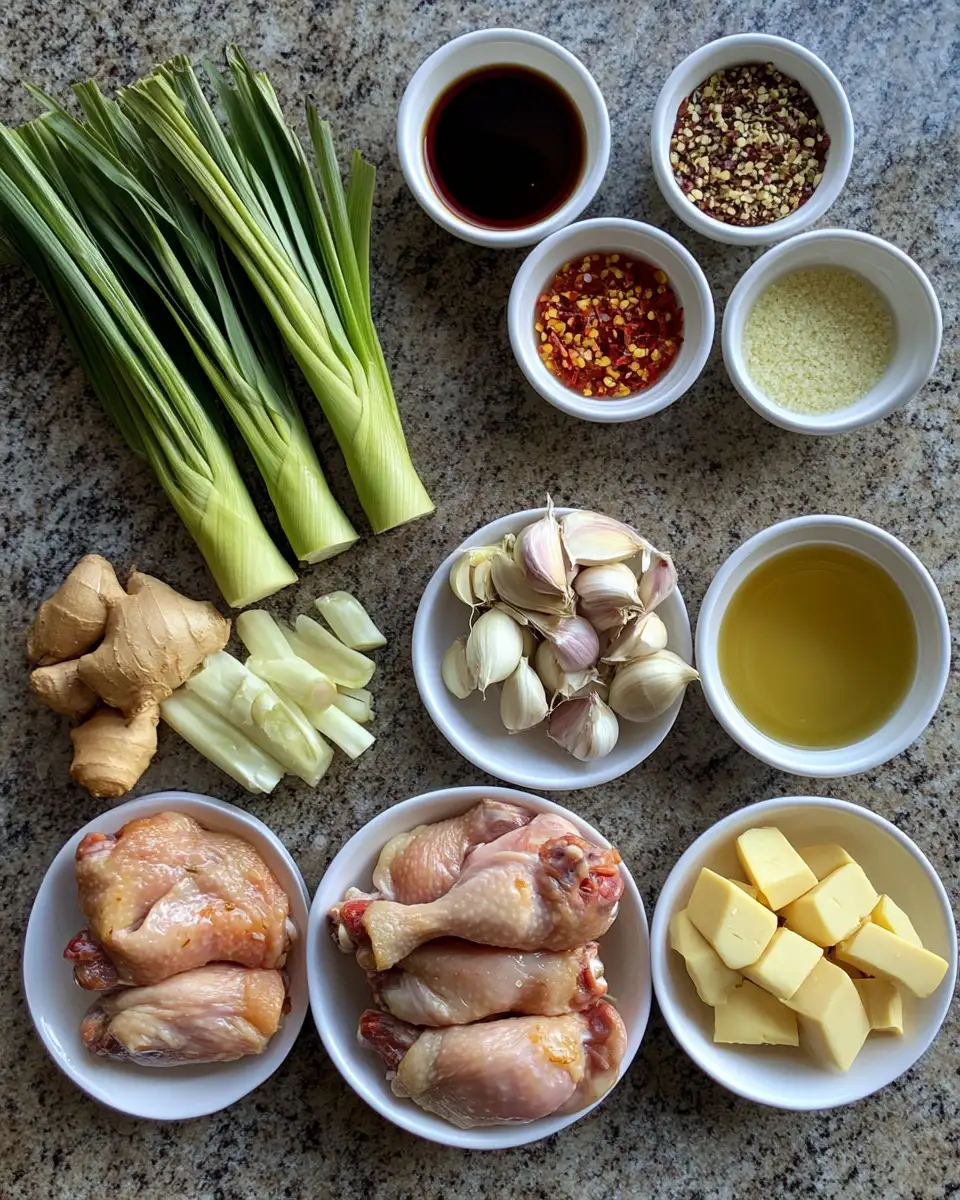 Zesty Grilled Lemongrass Chicken: A Flavorful Twist on a Classic Dish 4 Ingredients for Zesty Grilled Lemongrass Chicken: A Flavorful Twist on a Classic Dish