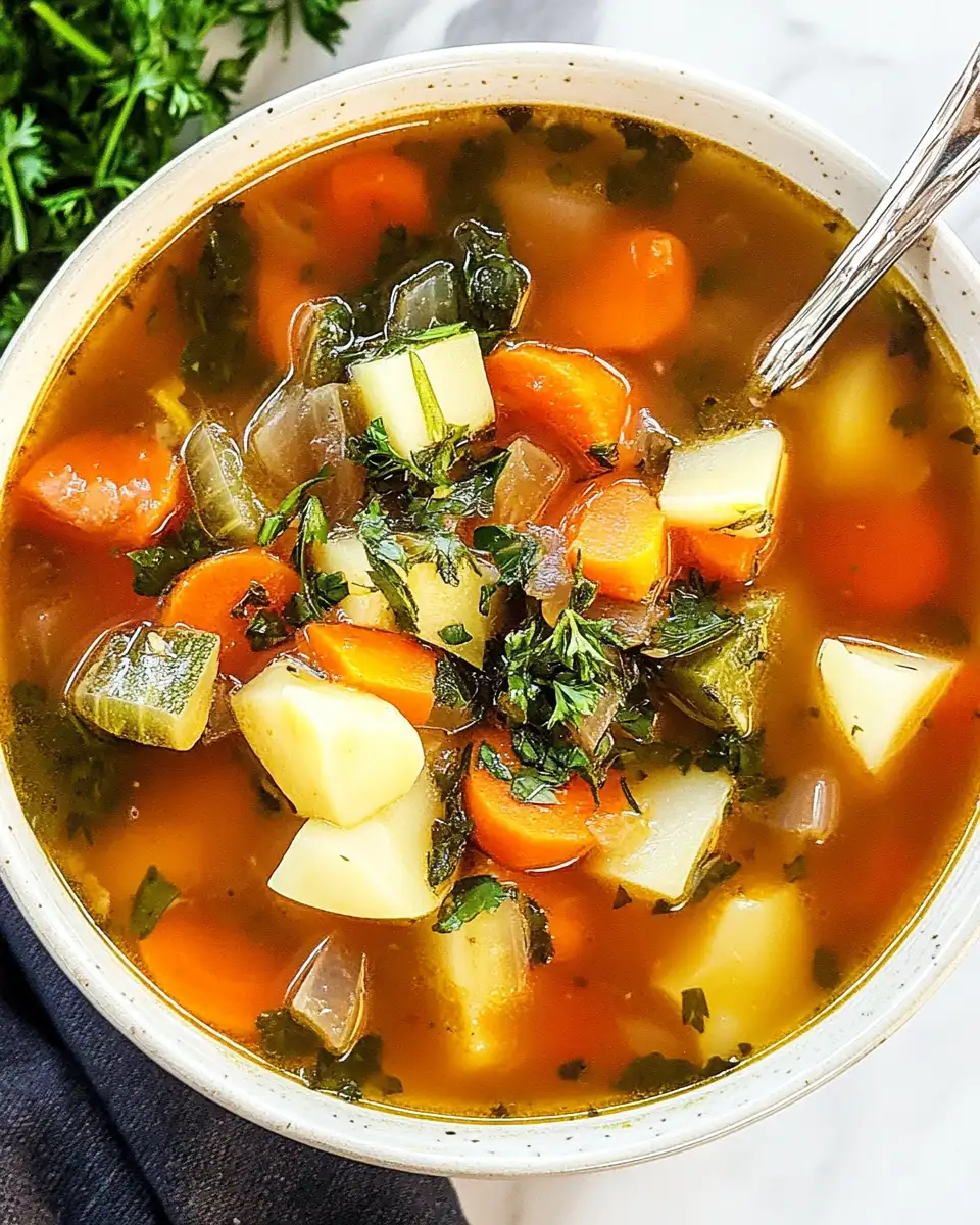 Savor the Season: Harvest Vegetable Soup with Garden Herbs - Featured Image