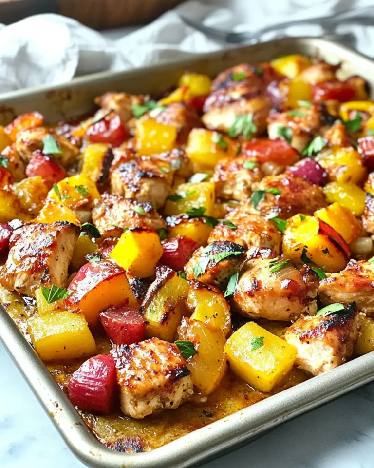 Savor the Tropics with Easy Hawaiian Chicken Sheet Pan Magic - Featured Image