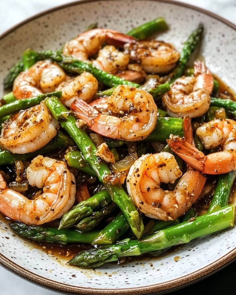 Sizzle into Health with a Flavor-Packed Shrimp and Asparagus Stir Fry - Featured Image
