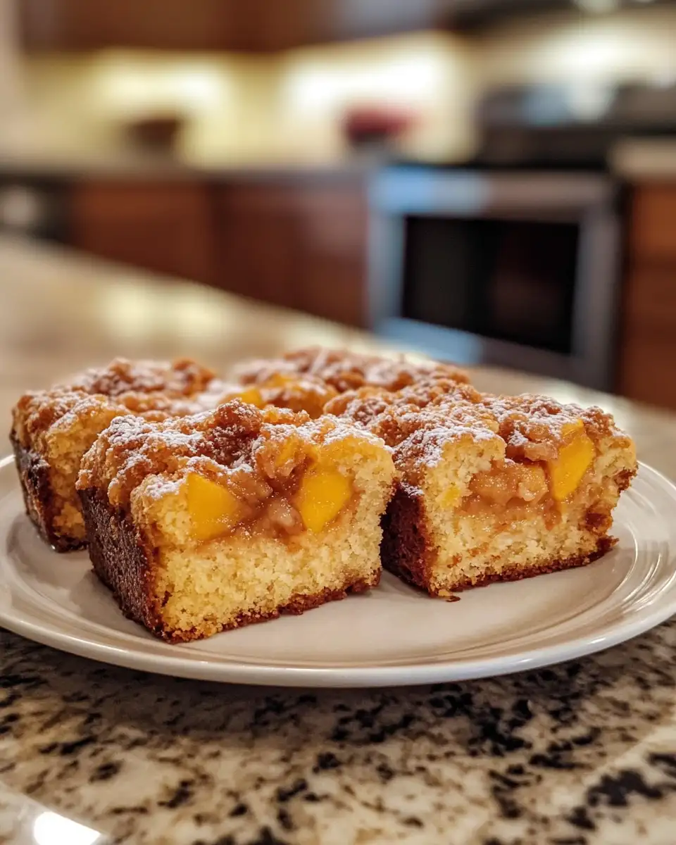 Homemade Peach Cobbler Pound Cake Twinkies: A Sweet Southern Delight 6 Final dish - Homemade Peach Cobbler Pound Cake Twinkies: A Sweet Southern Delight