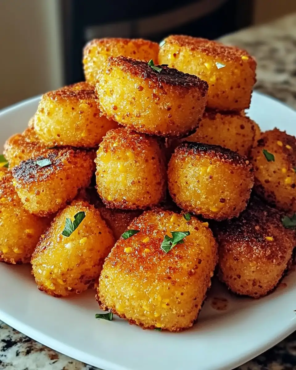 Irresistible Honey Butter Cornbread Poppers: A Sweet and Savory Delight - Featured Image