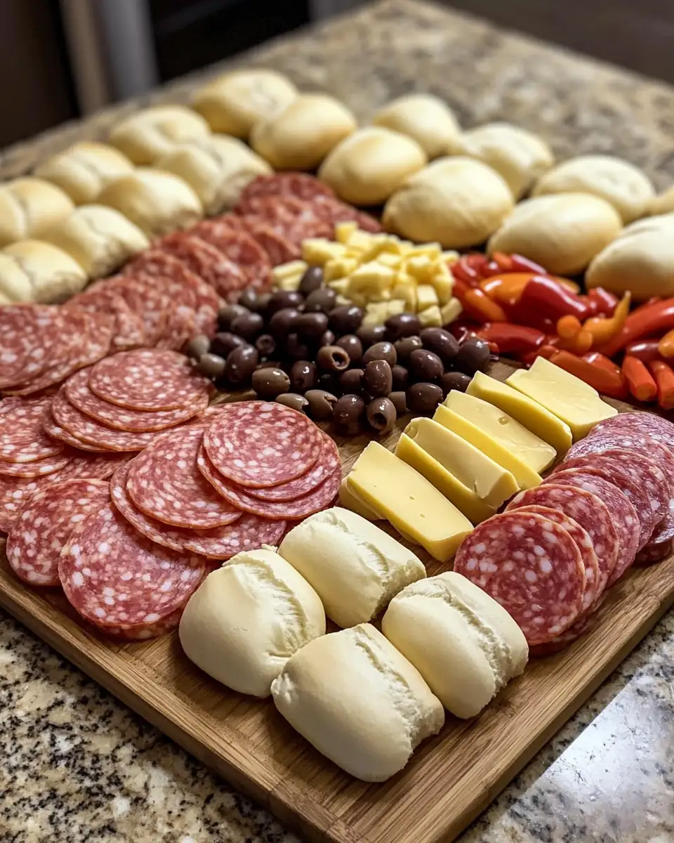 Sizzling Hot Italian Sub Sliders for Your Next Party Platter 4 Ingredients for Sizzling Hot Italian Sub Sliders for Your Next Party Platter