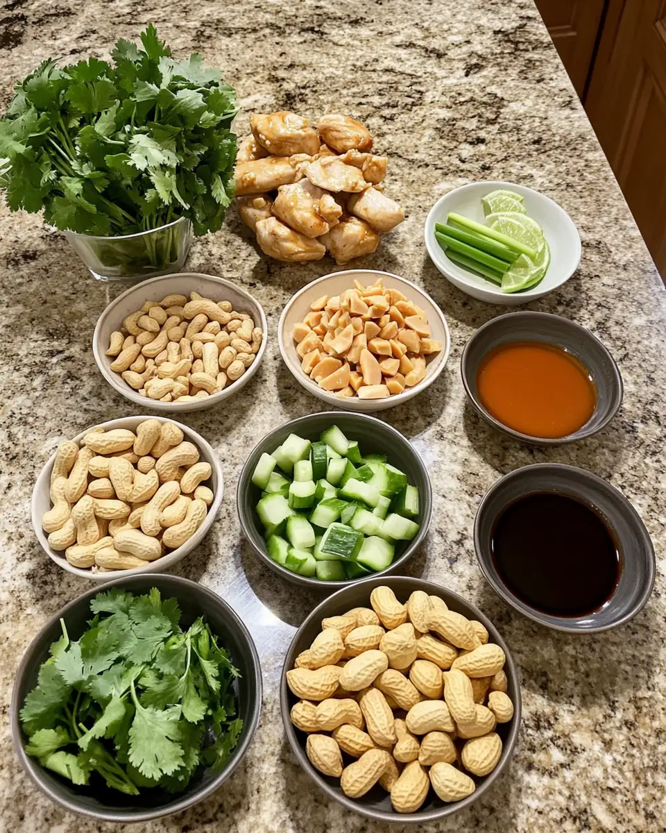 Savor the Flavors of Irresistible Thai Peanut Chicken 4 Ingredients for Savor the Flavors of Irresistible Thai Peanut Chicken