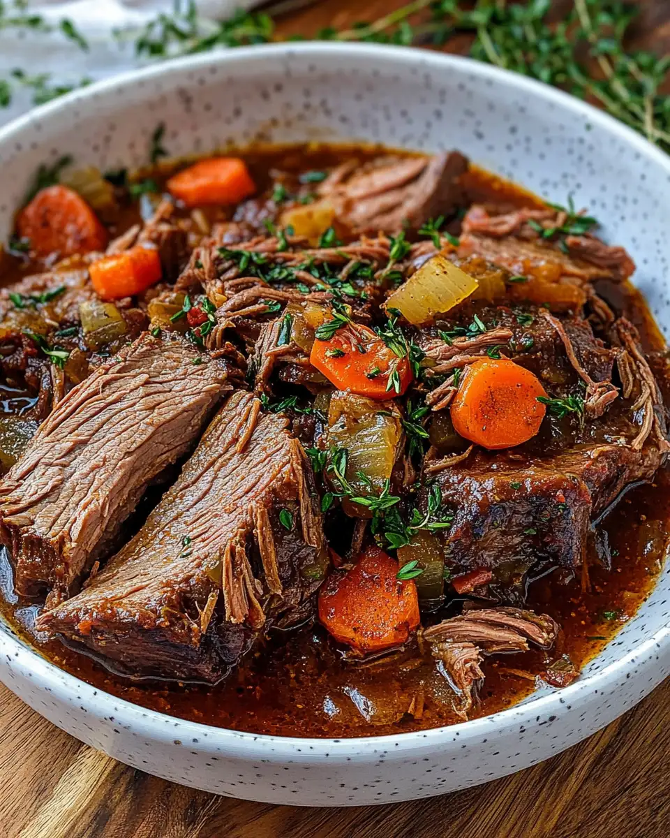 Savor the Flavor of Italian Pot Roast Straccato - Featured Image