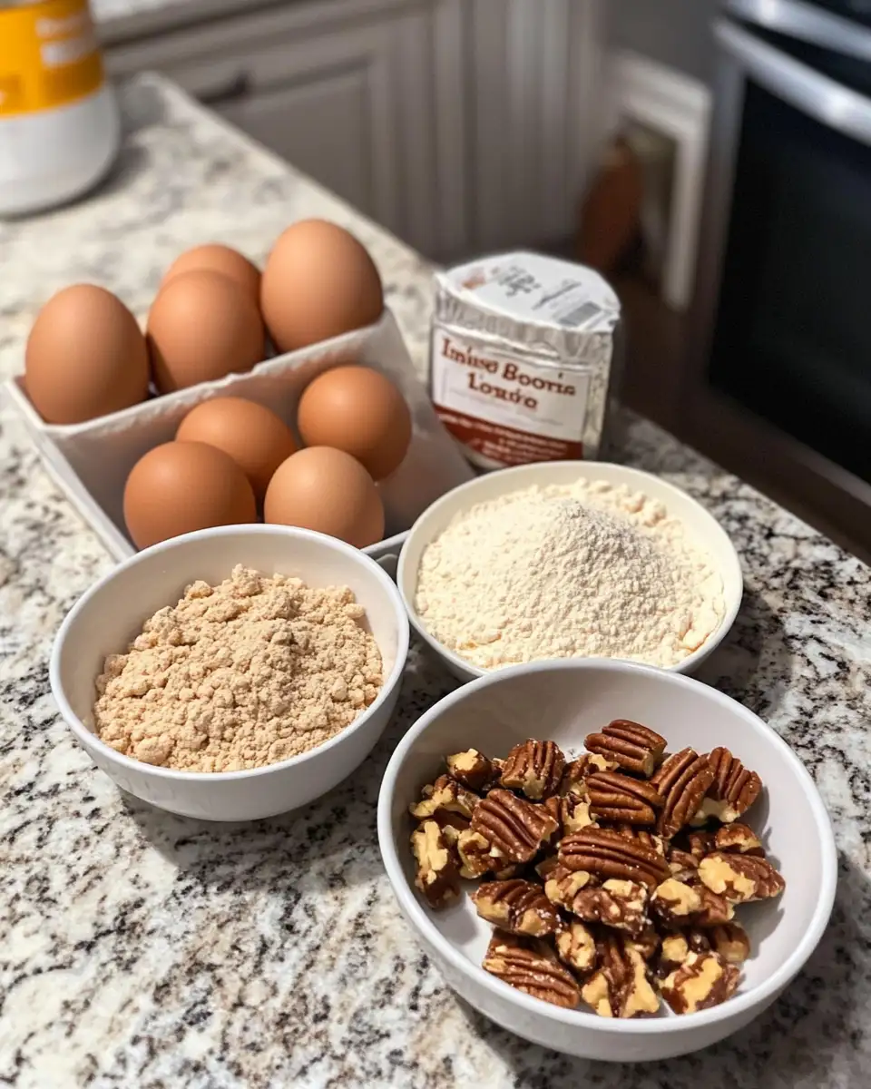 Indulge in Sweet Bliss with Kelly's Brown Sugar Toffee Blondies 4 Ingredients for Indulge in Sweet Bliss with Kelly's Brown Sugar Toffee Blondies