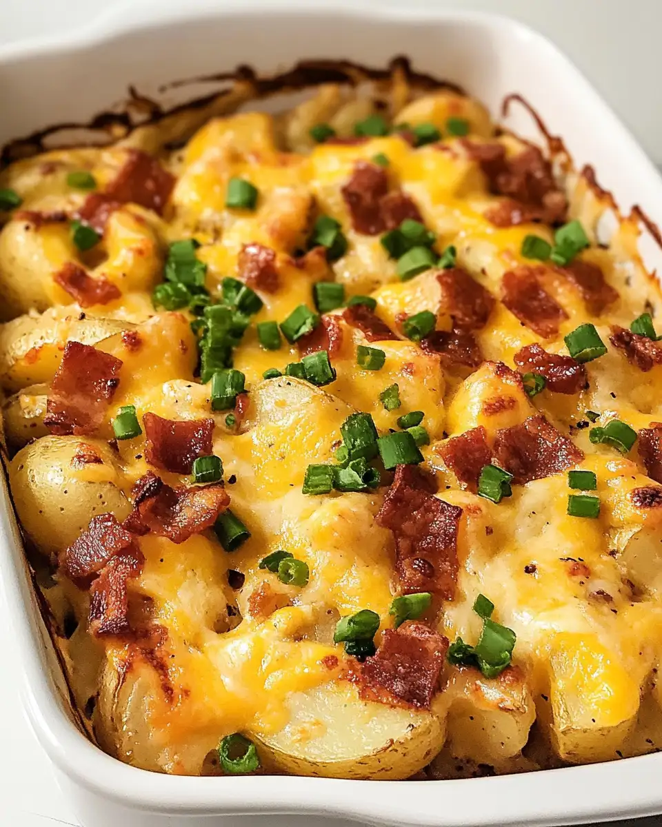 Irresistible Loaded Cheesy Ranch Potato Bake Bliss - Featured Image