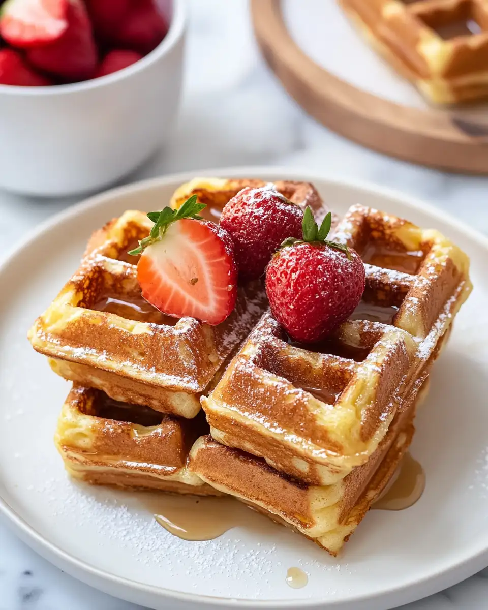 Crispy Delight: How to Make French Toast Waffles for Breakfast Bliss - Featured Image