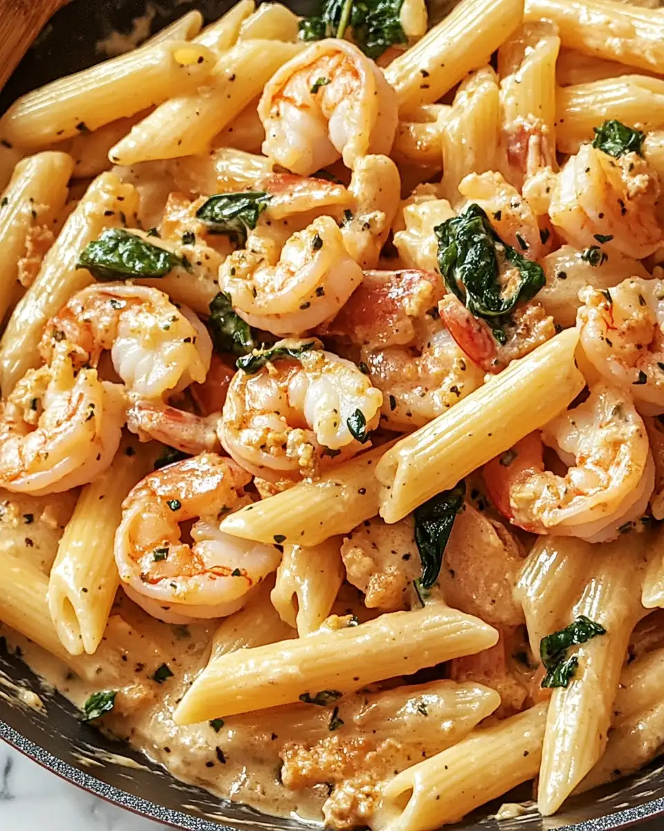 Fall in Love with Marry-Me Shrimp Alfredo Penne - Featured Image