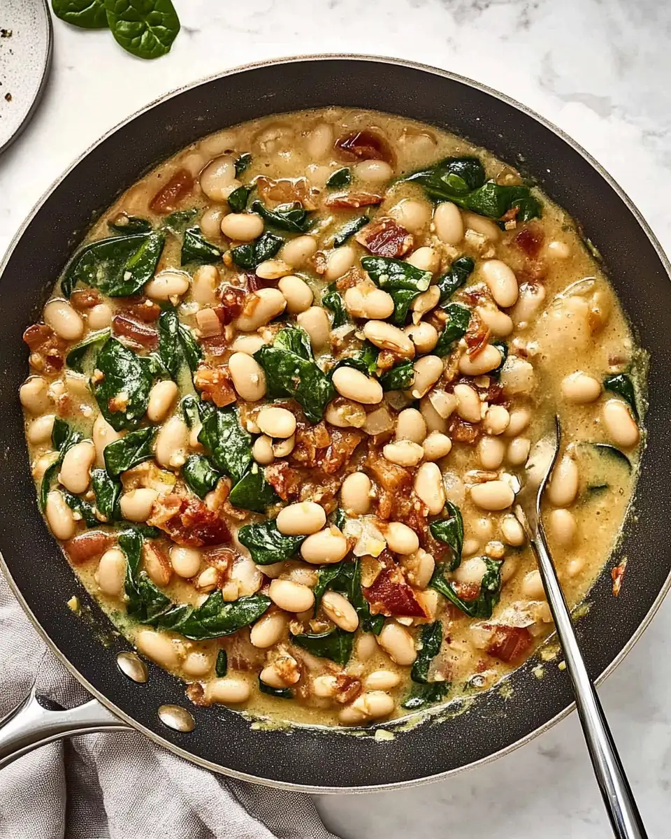 Fall in Love with Flavor: Marry-Me White Bean & Spinach Skillet - Featured Image