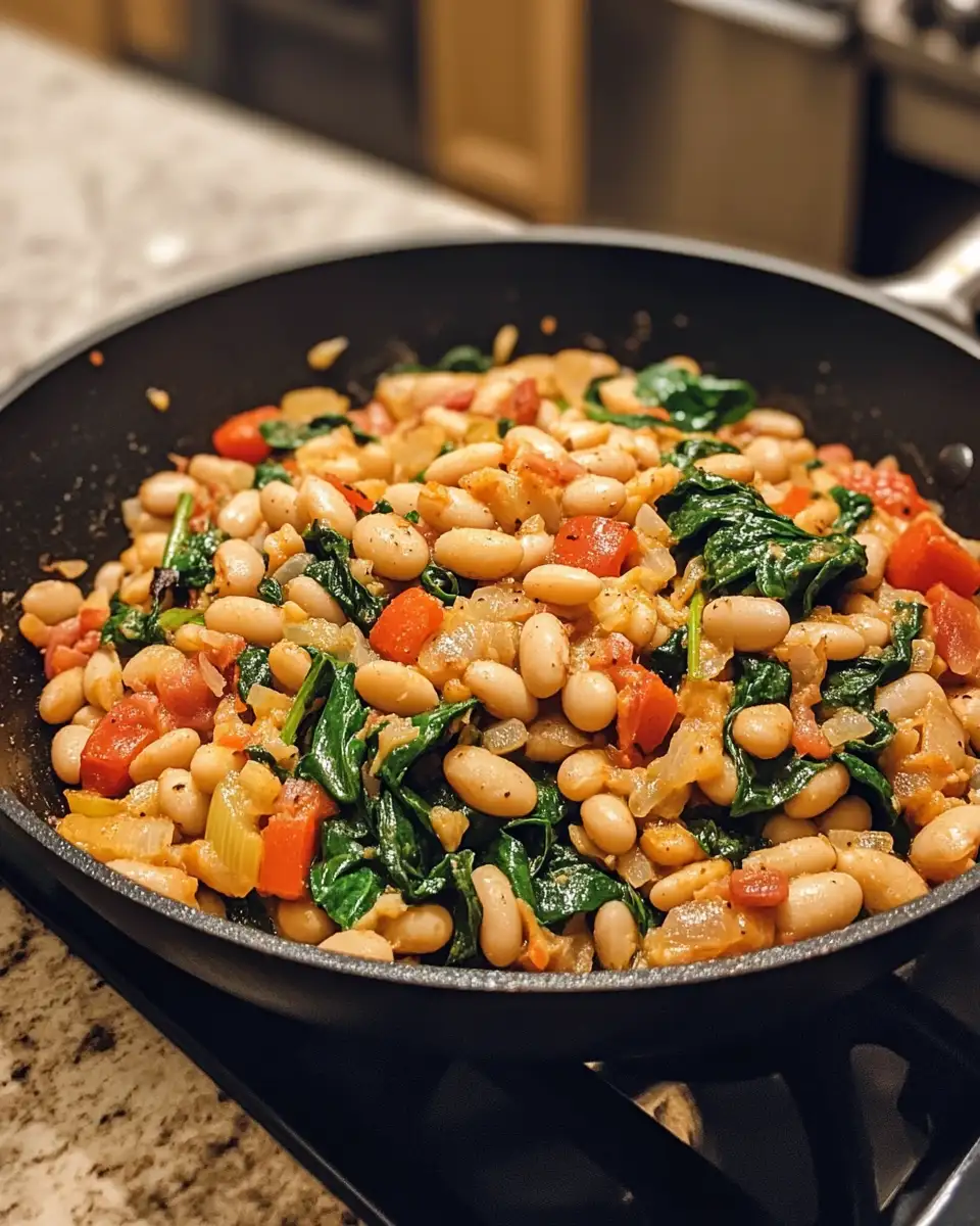 Final dish - Fall in Love with Flavor: Marry-Me White Bean & Spinach Skillet