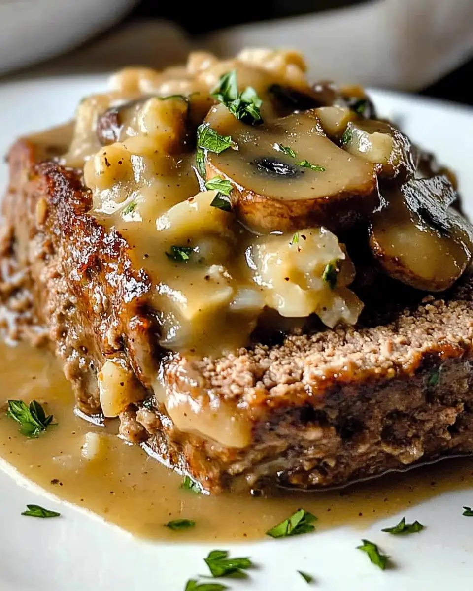 Savor the Flavor: Meatloaf with Mushroom Gravy Magic - Featured Image