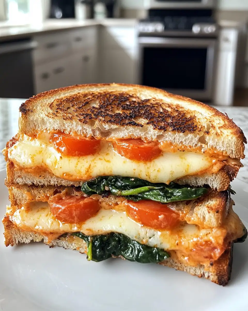 Mediterranean Spinach Grilled Cheese: A Flavor-Packed Twist on a Classic 6 Final dish - Mediterranean Spinach Grilled Cheese: A Flavor-Packed Twist on a Classic