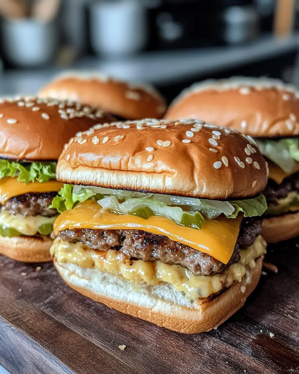 Bite-Sized Bliss: Discover the Ultimate Mini Big Mac Cheeseburgers - Featured Image