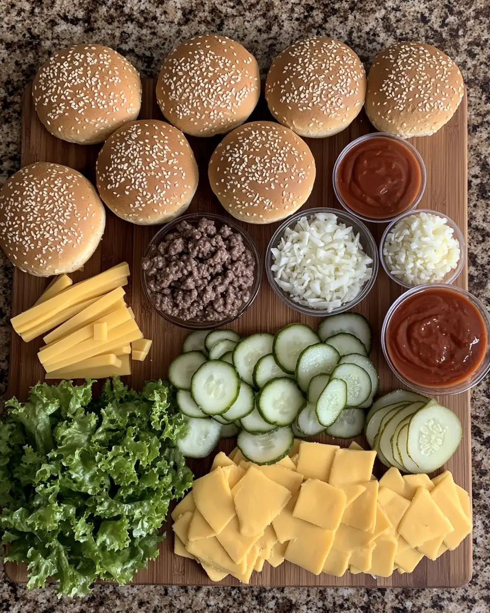 Bite-Sized Bliss: Discover the Ultimate Mini Big Mac Cheeseburgers 4 Ingredients for Bite-Sized Bliss: Discover the Ultimate Mini Big Mac Cheeseburgers