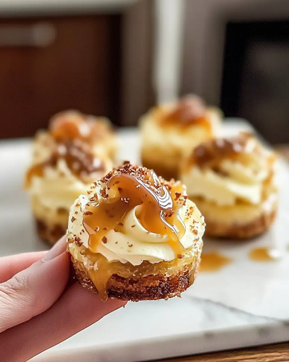 Irresistible Mini Dessert Bites with a Dreamy Caramel Drizzle - Featured Image