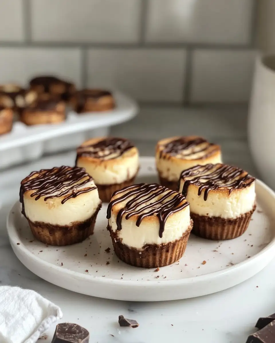 Indulge in Mini Egg Cheesecake Bites with a Decadent Chocolate Drizzle 6 Final dish - Indulge in Mini Egg Cheesecake Bites with a Decadent Chocolate Drizzle