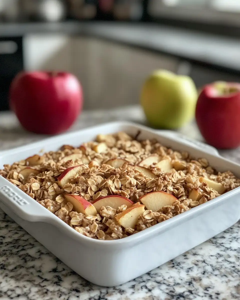 Hearty and Delicious: Oatmeal Apple Breakfast Bake Recipe to Kickstart Your Morning 6 Final dish - Hearty and Delicious: Oatmeal Apple Breakfast Bake Recipe to Kickstart Your Morning