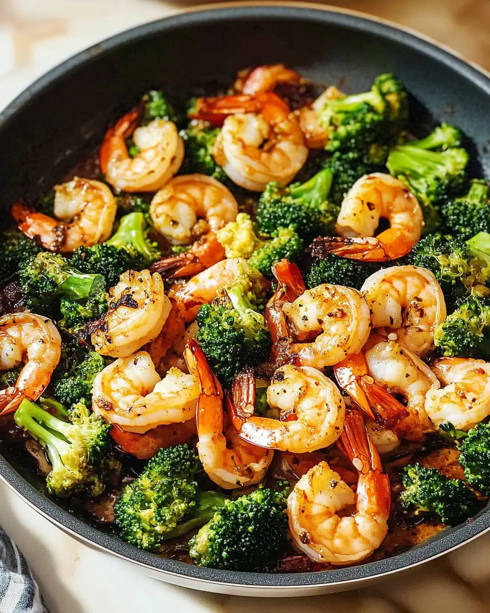 Savor the Simplicity of One-Pot Garlicky Shrimp & Broccoli - Featured Image