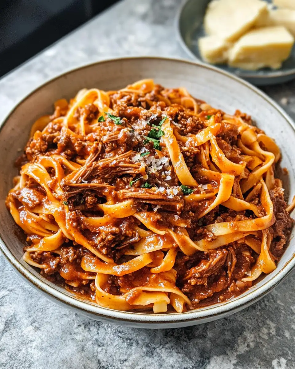 Simplify Dinner with One Pot Short Rib Bolognese Delight - Featured Image
