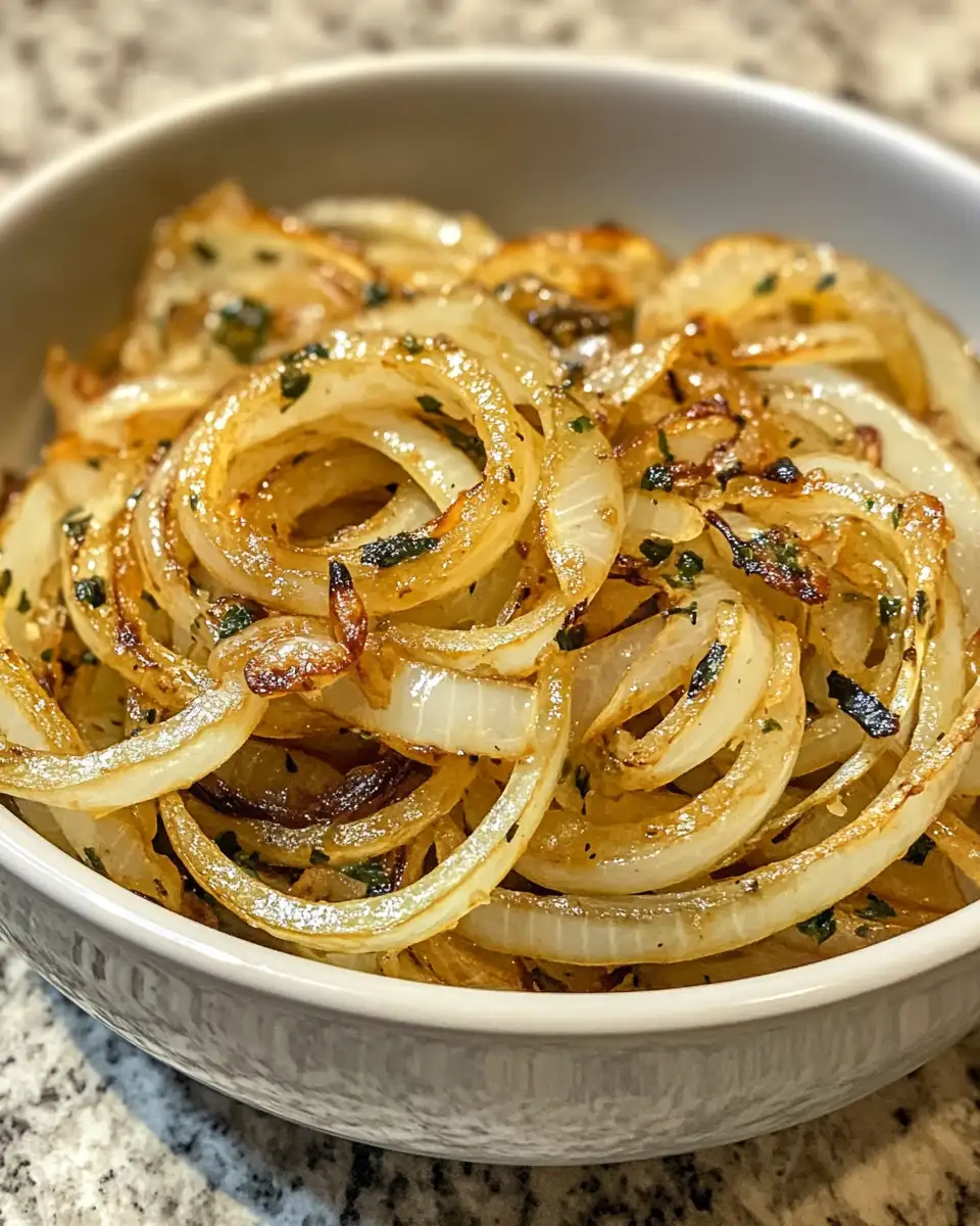 Final dish - Crispy Perfection: How to Master Onion Boil Air-Fried Seasoned Onions