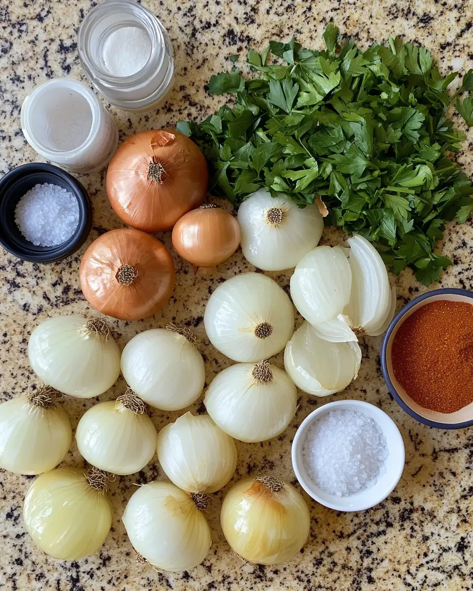 Ingredients for Crispy Perfection: How to Master Onion Boil Air-Fried Seasoned Onions