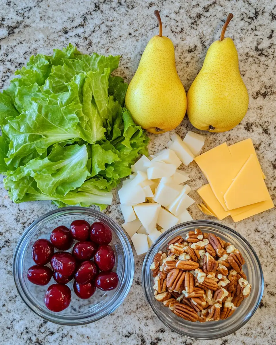 Reviving the Pear Salad: A Retro Southern Classic with a Modern Twist 4 Ingredients for Reviving the Pear Salad: A Retro Southern Classic with a Modern Twist