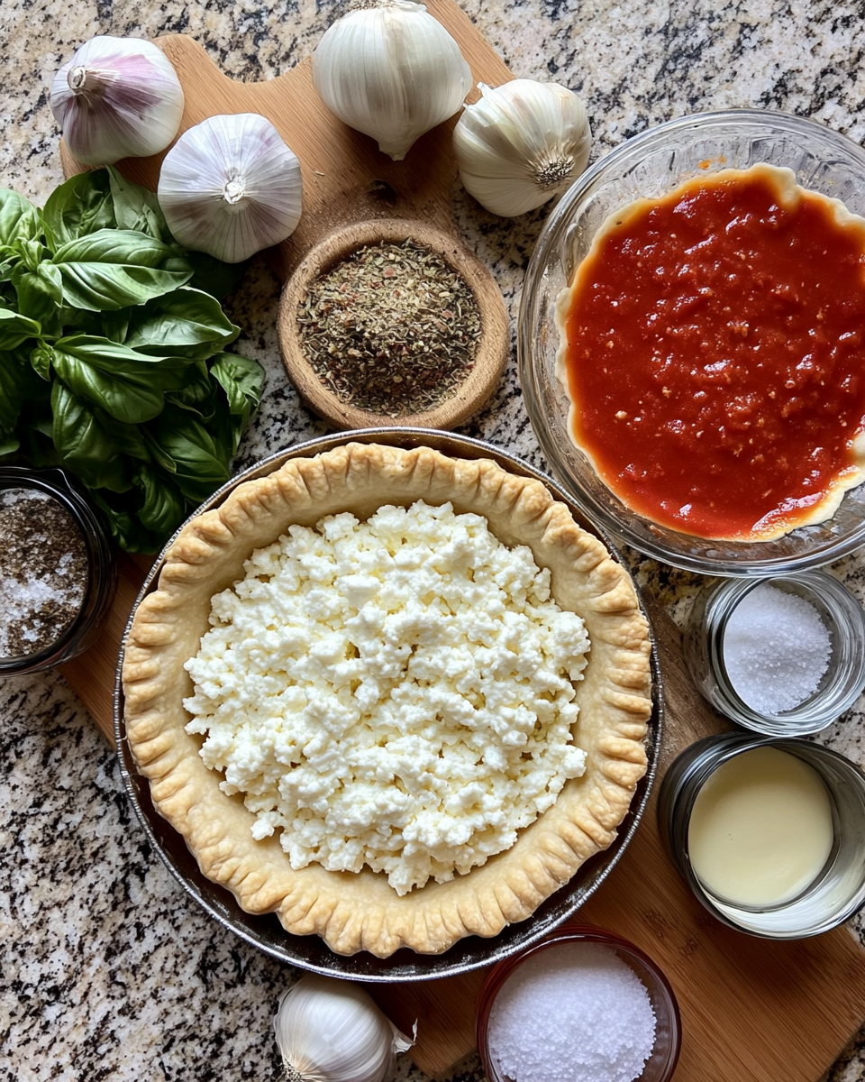 Ingredients for Ultimate Pizza Pot Pie Recipe: A Delicious Twist on a Classic Favorite