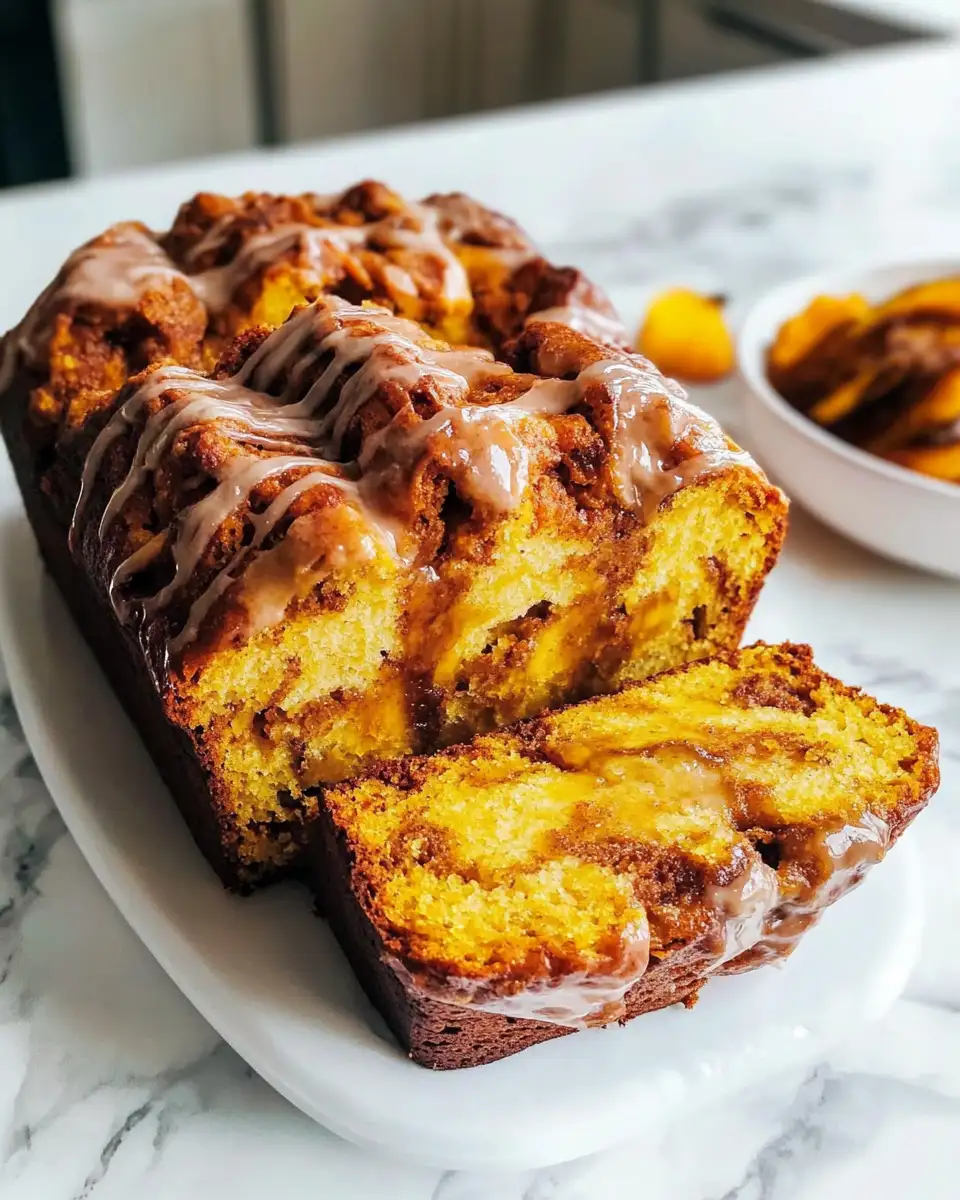 Irresistibly Delicious Pull-Apart Pumpkin Bread with a Heavenly Spice Swirl - Featured Image