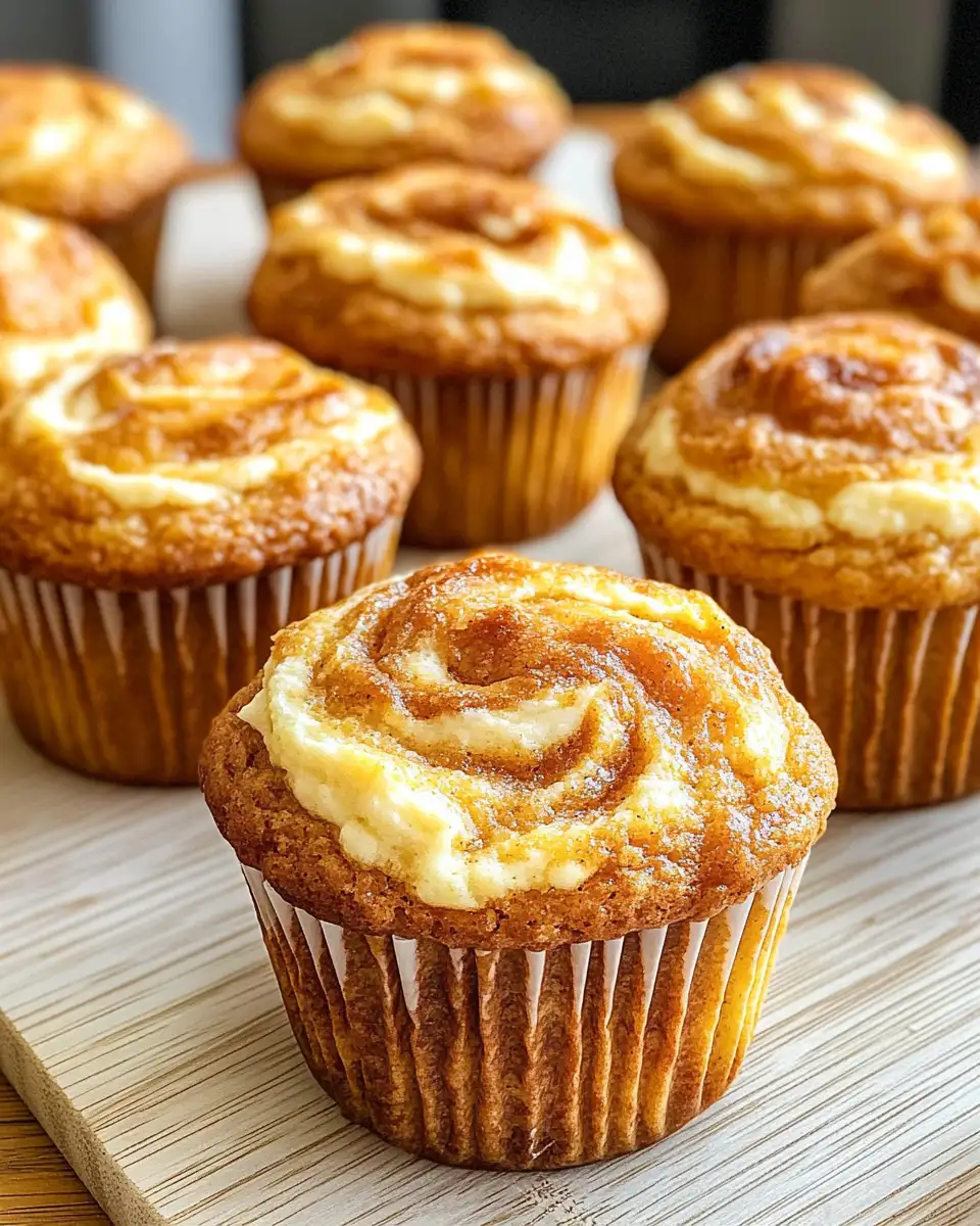 Irresistible Pumpkin Cheesecake Muffins Recipe: Fall's Perfect Treat - Featured Image