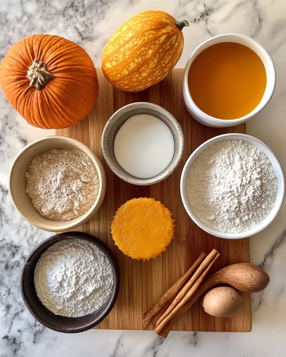 Irresistible Pumpkin Cheesecake Muffins Recipe: Fall's Perfect Treat 4 Ingredients for Irresistible Pumpkin Cheesecake Muffins Recipe: Fall's Perfect Treat