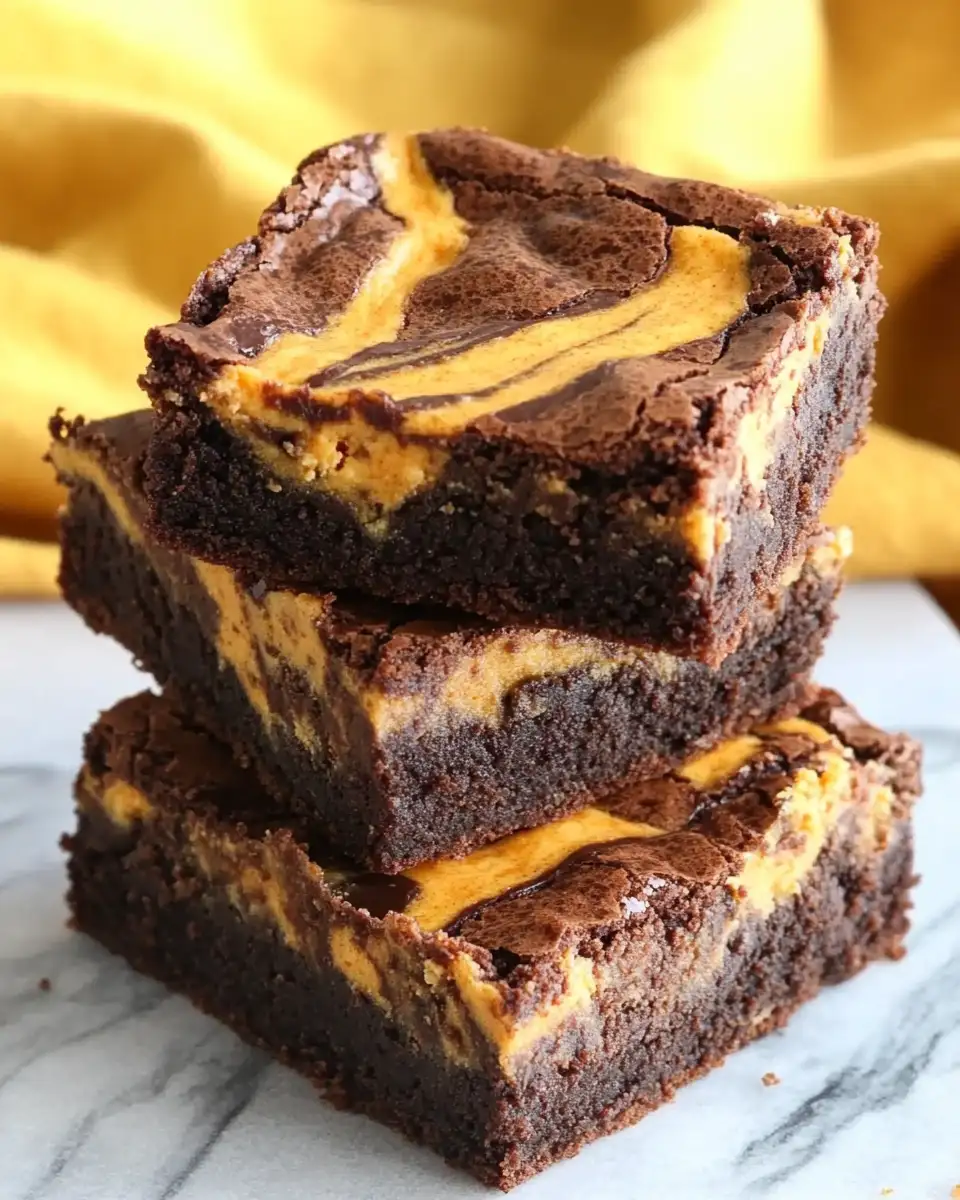 Decadent Pumpkin Cheesecake Swirl Brownies: Fall's Ultimate Dessert Indulgence - Featured Image