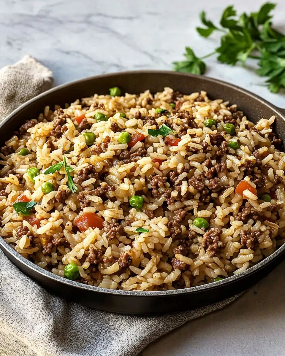 Whip Up Quick and Tasty Dirty Rice with Ground Beef in No Time - Featured Image