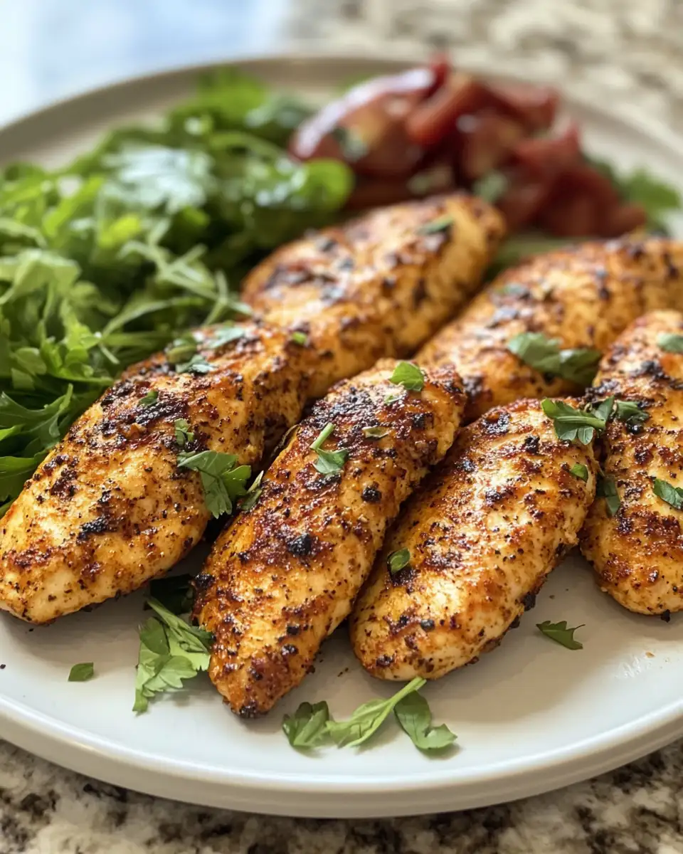 Whip Up Flavor in Minutes with This Quick Mediterranean Chicken Tenders Recipe 6 Final dish - Whip Up Flavor in Minutes with This Quick Mediterranean Chicken Tenders Recipe