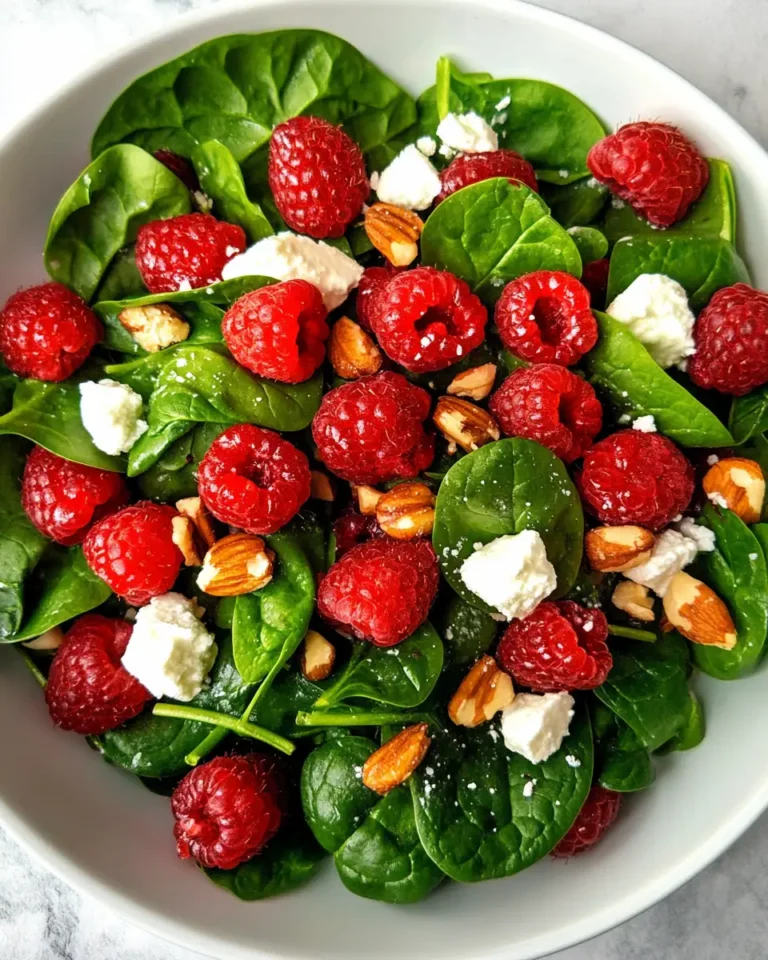 Refreshing Raspberry Spinach Salad: A Burst of Flavor and Freshness 5 Refreshing Raspberry Spinach Salad: A Burst of Flavor and Freshness - Featured Image