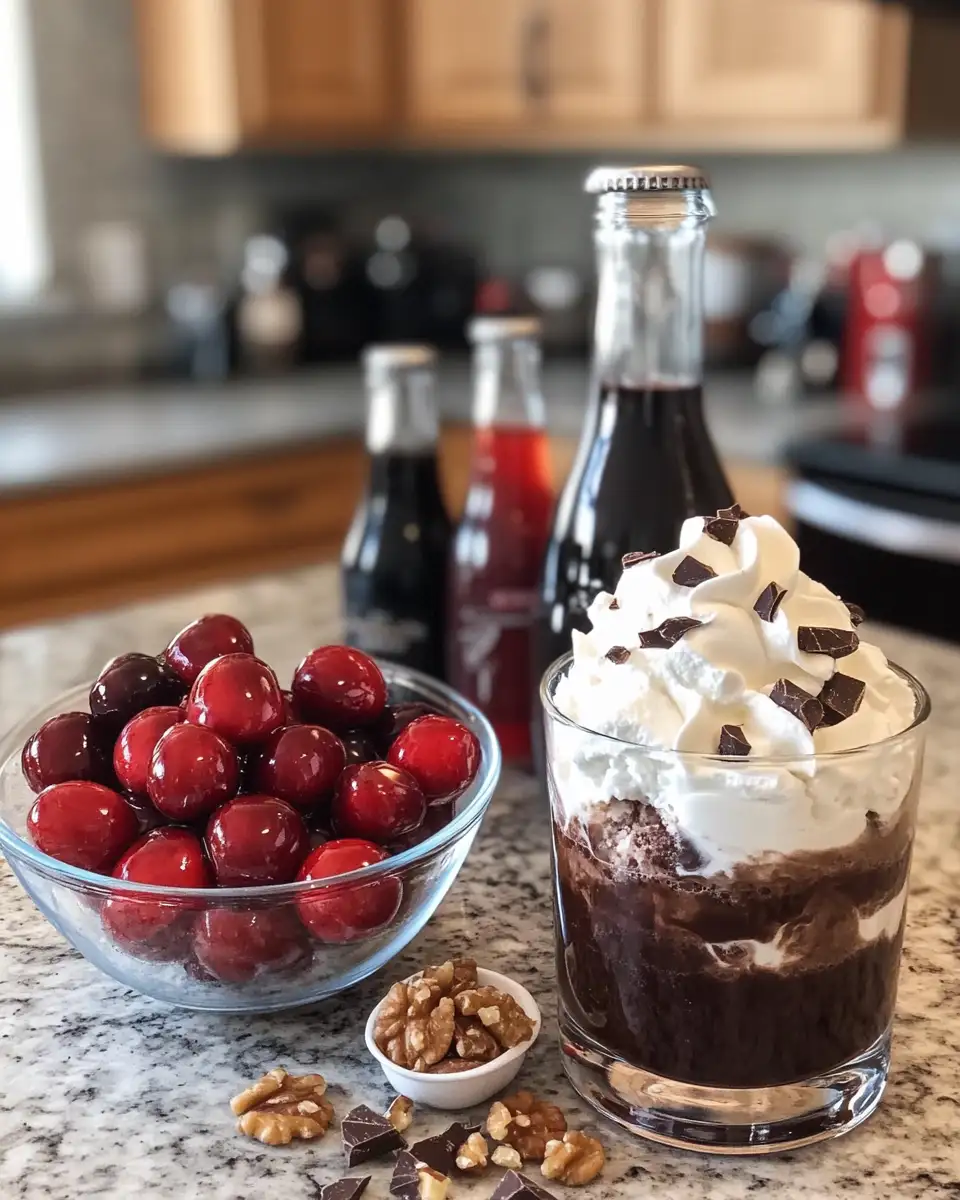 Indulge in the Ultimate Rebel Cherry Cola Float Sundaes Experience 4 Ingredients for Indulge in the Ultimate Rebel Cherry Cola Float Sundaes Experience