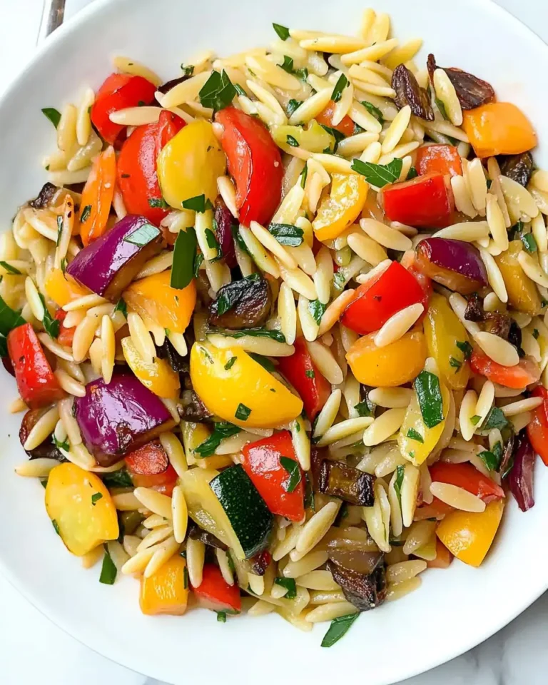 Delight in Every Bite: Discover the Magic of Roasted Vegetable Orzo 5 Delight in Every Bite: Discover the Magic of Roasted Vegetable Orzo - Featured Image