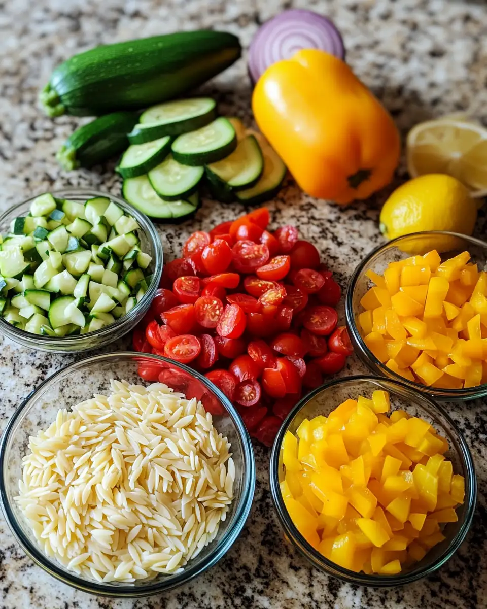 Delight in Every Bite: Discover the Magic of Roasted Vegetable Orzo 4 Ingredients for Delight in Every Bite: Discover the Magic of Roasted Vegetable Orzo