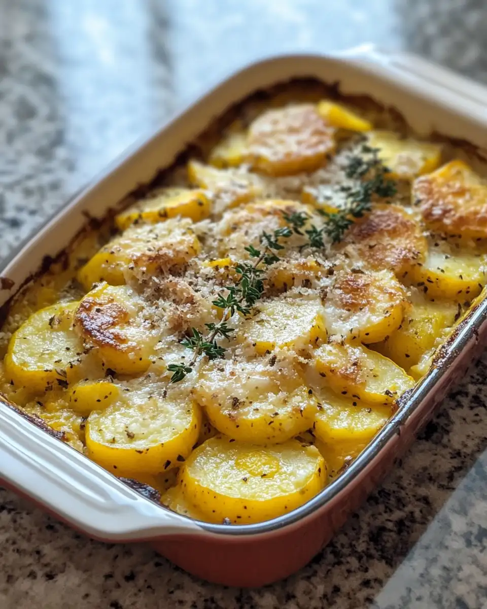 Final dish - Cozy Up This Fall with Rustic Harvest Squash & Potato Gratin