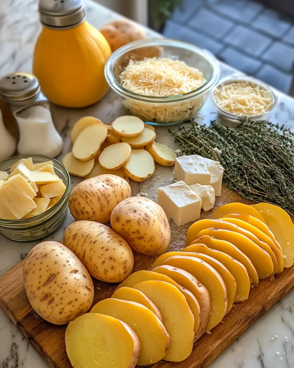 Ingredients for Cozy Up This Fall with Rustic Harvest Squash & Potato Gratin