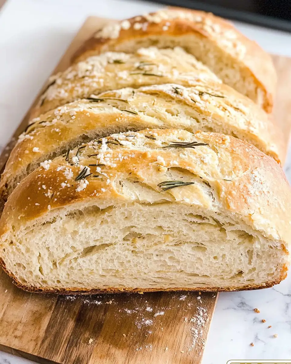 Baking Bliss: Discover the Charm of Rustic Rosemary Parmesan Bread - Featured Image
