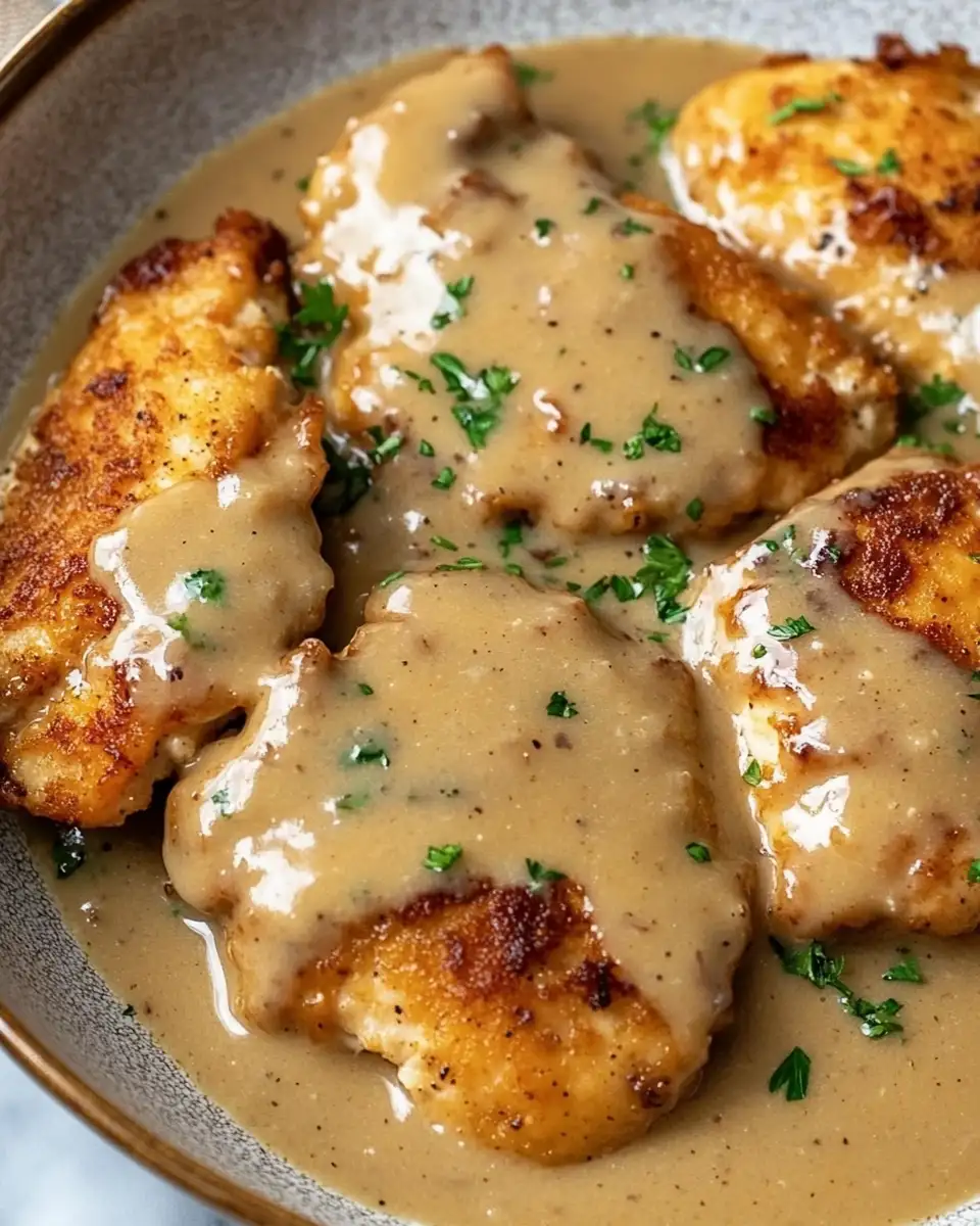 Ultimate Comfort: Smothered Chicken Tenders with Gravy Delight - Featured Image