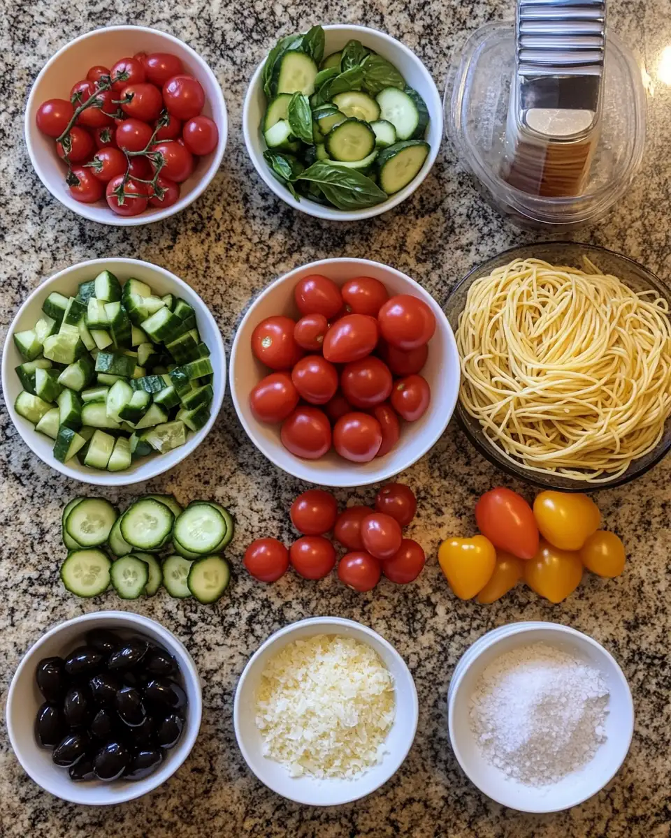 Zesty Spaghetti Salad with Italian Dressing: A Fresh Twist on a Classic Dish 4 Ingredients for Zesty Spaghetti Salad with Italian Dressing: A Fresh Twist on a Classic Dish