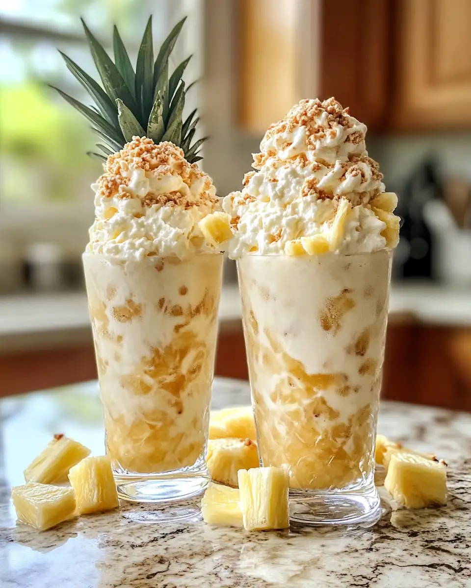 Effervescent Delights: Discover the Magic of a Sparkling Pineapple Cream Soda Float 6 Final dish - Effervescent Delights: Discover the Magic of a Sparkling Pineapple Cream Soda Float