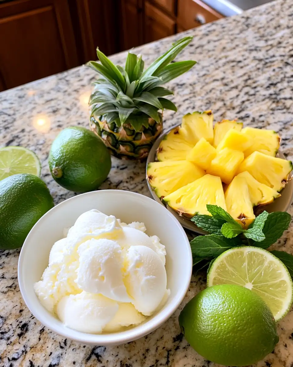 Effervescent Delights: Discover the Magic of a Sparkling Pineapple Cream Soda Float 4 Ingredients for Effervescent Delights: Discover the Magic of a Sparkling Pineapple Cream Soda Float