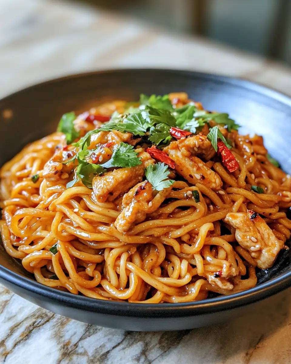Ignite Your Taste Buds with Spicy Garlic Chilli Noodles 6 Final dish - Ignite Your Taste Buds with Spicy Garlic Chilli Noodles