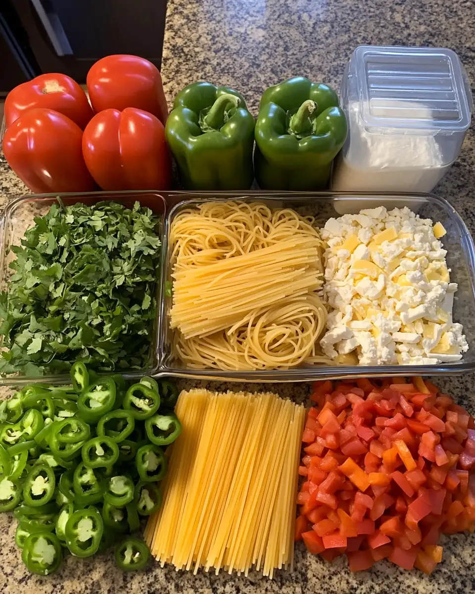 Ingredients for Savor the Spice: Southern Chicken Spaghetti Casserole Recipe