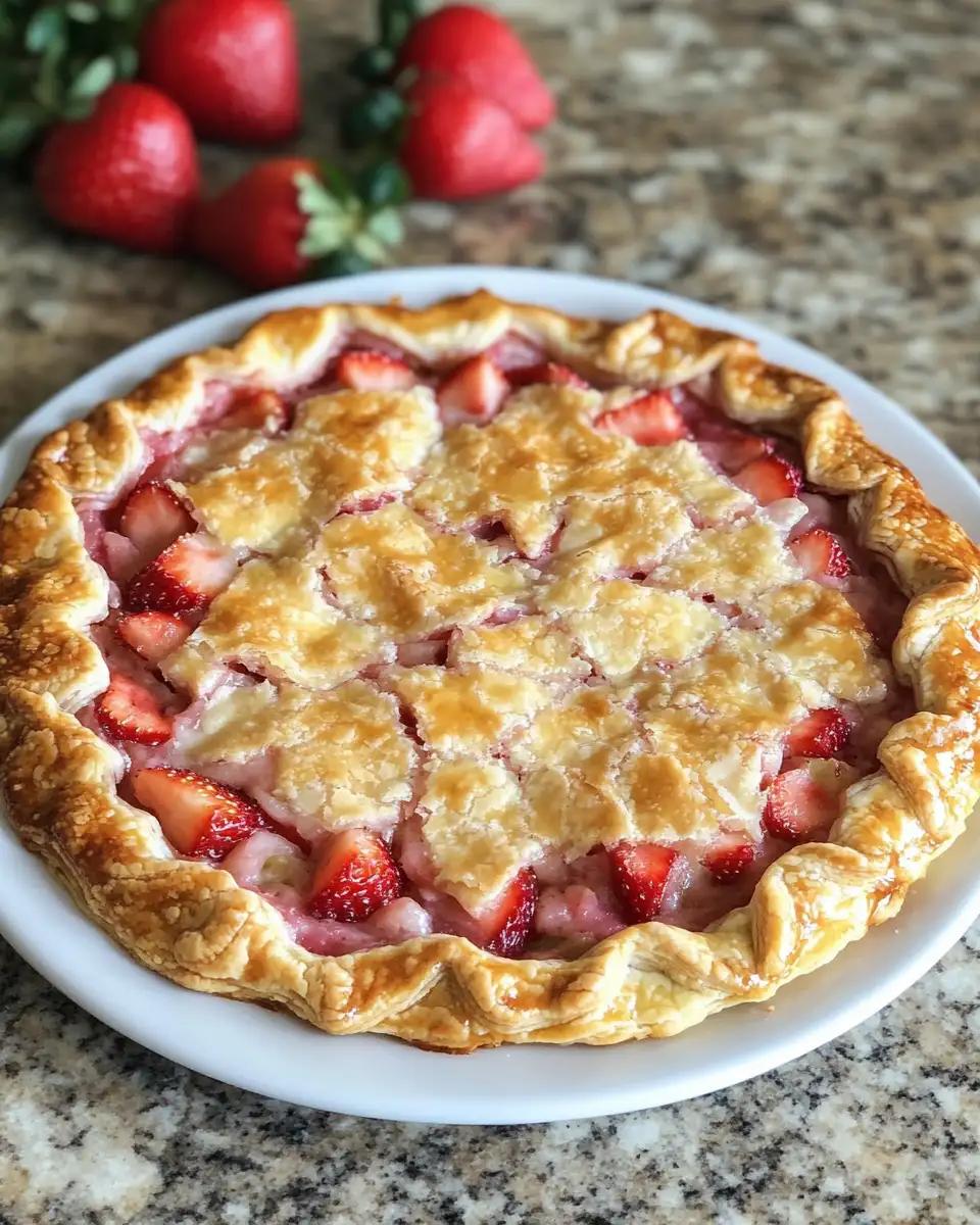 A Perfectly Flaky Strawberry Rhubarb Galette to Sweeten Your Day 6 Final dish - A Perfectly Flaky Strawberry Rhubarb Galette to Sweeten Your Day